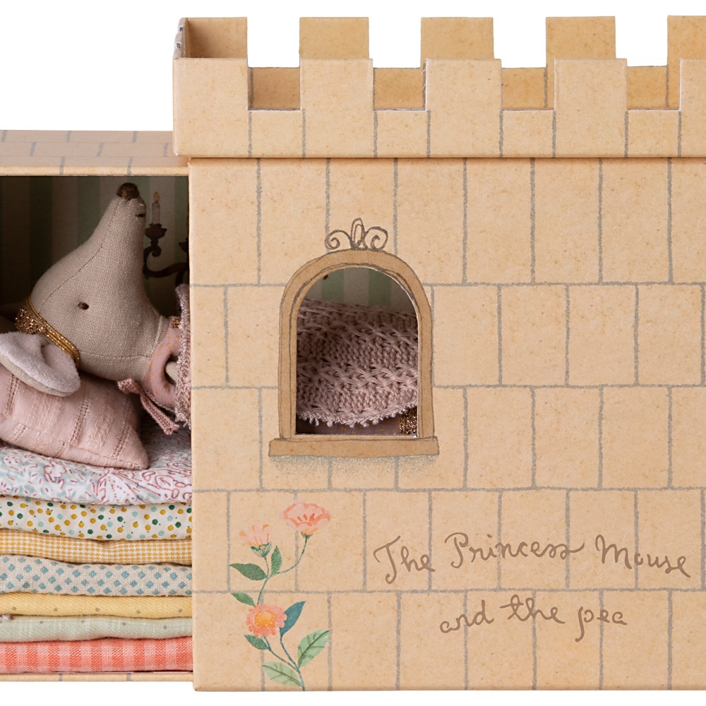 Maileg Princess Mouse and the Pea Play Castle - Brand New!